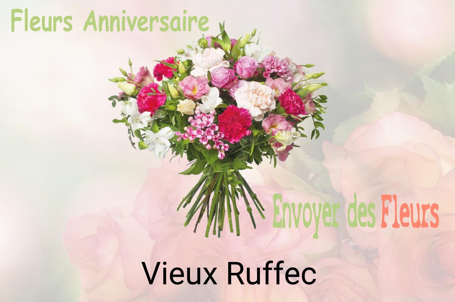Bouquet de fleurs d’anniversaire livré à Vieux-Ruffec