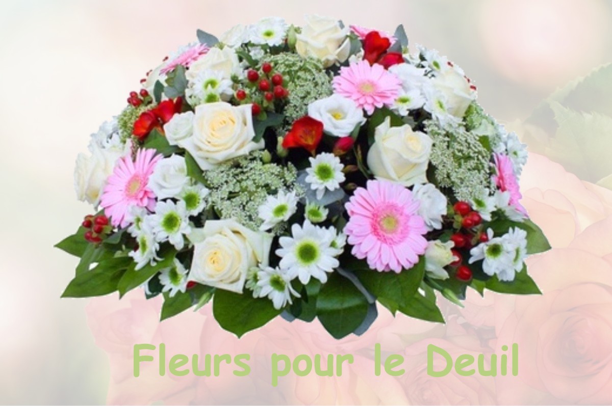 fleurs deuil VIEUX-RUFFEC